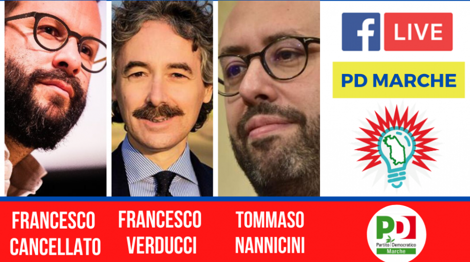 Al via le iniziative sul web del Pd Marche